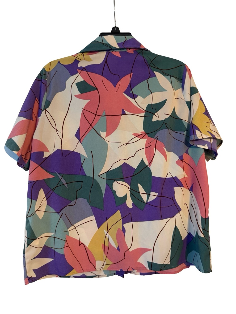 Le Lis Purple Multi-Color Patterned Top - Picture 2 of 5